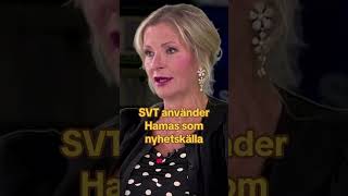 Katerina Janouch SVT använder Hamas som nyhetskälla [upl. by Adalard]