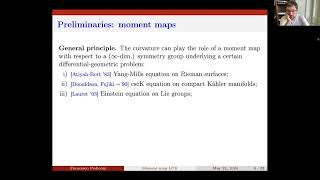 Francesco Pediconi Firenze  A moment map for twistedHamiltonian vector fields on lcK manifolds [upl. by Mercado]