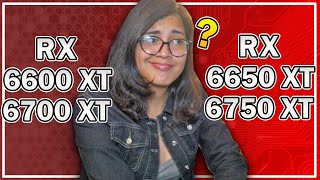 RX 66006700 XT VS RX 66506750 XT ¿Cual deberias comprar Mi opinion [upl. by Assyral402]