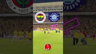 FENERBAHÇE ADANA DEMİRSPOR’U 10 YENDİ İLK SÜPERLİG MAÇI 💪🏻 fenerbahçe futbol [upl. by Alhsa]