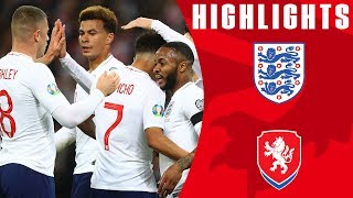 England 50 Czech Republic  England Off To Dream Start  Euro 2020 Qualifiers  England [upl. by Gollin]