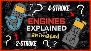 Whats the Difference Between 2Stroke and 4Stroke Engines [upl. by Trik]