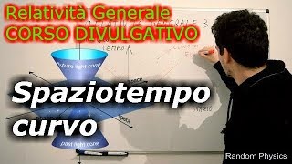 LO SPAZIOTEMPO CURVO corso divulgativo di relatività generale [upl. by Shulock]