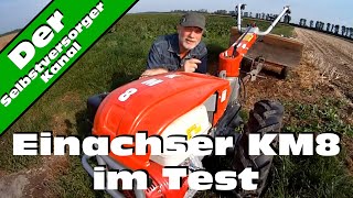 Einachser KM8 im Test [upl. by Aerehs903]