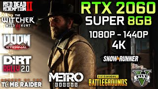 GeForce RTX 2060 Super Test in 10 Games 1080p 1440p and 4K [upl. by Toddy]