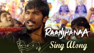 Raanjhanaa Title Track  Full Song with Lyrics [upl. by Enelrak513]