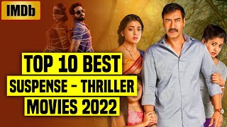 Top 10 Best Suspense Thriller Movies In Hindi IMDb  You Must Watch  Hidden Gems [upl. by Kehoe399]