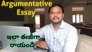 Argumentative essay argumentativeessay rahamathullahedcuare degreeenglisheducre [upl. by Aihtnys]