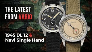 Vario Navi Single Hand Watch amp 1945 D12 Field Watch In Review [upl. by Yemirej]