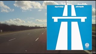 Kraftwerk Autobahn original full track HQ with dash cam 230 mile journey in 22 minutes [upl. by Klein]