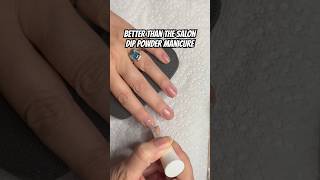 Better Than Salon Dip Powder Nails 🪩🖤 nails nailart naildesigntutorial [upl. by Bast]