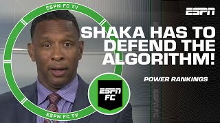 HAVE YOU BEEN ON HOLIDAY 🏖️ Jan takes issue with Shaka’s Power Rankings  ESPN FC [upl. by Opportuna262]