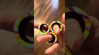 BunMo Magnetic Fidget Rings  Best Stress Reliever amp Fidget Toy Review [upl. by Goldia]