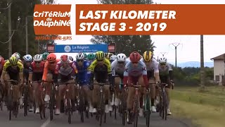 Last Kilometer  Stage 3  Critérium du Dauphiné 2019 [upl. by Celisse]