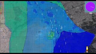 Dewatering Wells Scenario Simulation at Sphinx Site using GMS [upl. by Ainatit197]