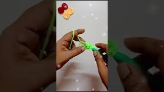 How to make crochet mini bowcrochet [upl. by Jarred]