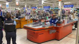 BDS France Montpellier Boycott Carrefour 30 mars 2024 [upl. by Soigroeg]