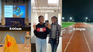 uni vlog  paris dauphine 📚  révisions amp athlétisme 🏃🏾‍♀️ [upl. by Dahlia]