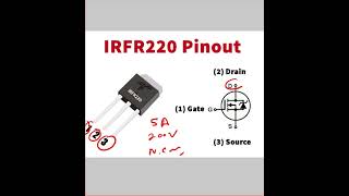 irfr220 mosfet IRFR 220 mosfet workingirfr220 mosfet testing [upl. by Reinwald]