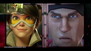 DEATH BATTLE SCOUT VS TRACER REACTION PREPARE TO RAGE [upl. by Gerard]