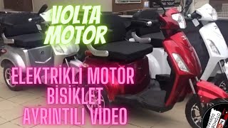 3 TEKERLEKLİ MOTOR FİYATLARI VE TÜM ÖZELLİKLERİ BENZİNLİ MOTOR BİSİKLET AKÜLÜ MOTOR VOLTA MOTOR [upl. by Eward323]