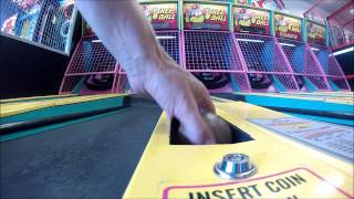 SKEE BALL at CHUCK E CHEESE with the GoPro HERO HD [upl. by Alla]