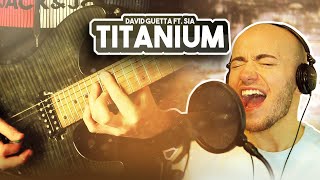 TITANIUM Cover David Guetta Sia Male Version ORIGINAL KEY  Cover by Corvyx [upl. by Elamef]