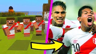 PERÚ INGRESA AL MUNDIAL PERO EN MINECRAFT [upl. by Yednil]