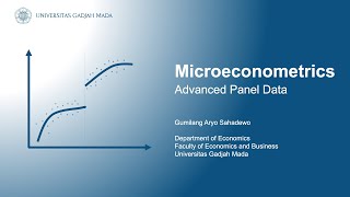 Advanced Panel Data [upl. by Ardekal]