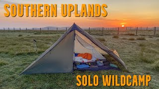 Southern Uplands  MLD Duomid  Solo Wildcamp [upl. by Mattias]