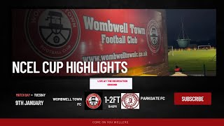 Wombwell Town FC vs Parkgate FC 090124 NCEL CUP [upl. by Alric465]