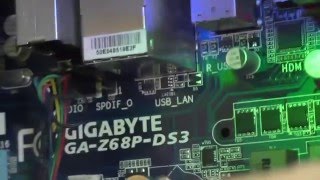 Прошивка обновление Bios материнской платы gigabyte QFlash [upl. by Volny994]