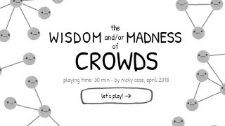 The Wisdom andor Madness of Crowds  Full Game [upl. by Annaet]