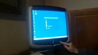 degaussing HP pavilion mx70 monitor [upl. by Cirilo8]