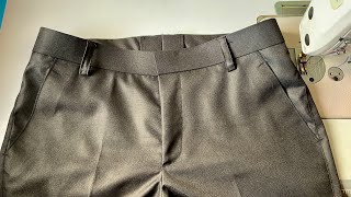 🌺✅pant stitching l gents pant stitching  mens pant stitching  how to sewa a trouser [upl. by Ecnahs]