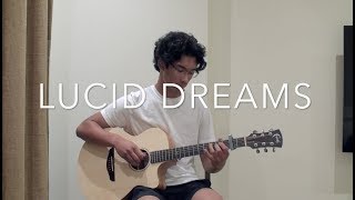 Lucid Dreams Juice Wrld  FREE TABS Fingerstyle Guitar Cover [upl. by Amadis]