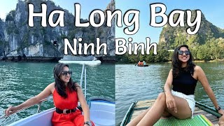 Halong Bay amp Ninh Binh Complete Guide  How to book cruise of Halong Bay  Hanoi  Vietnam Vlog [upl. by Louis808]