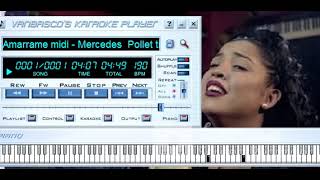 MIDI AMARRAME VERSION SALSA MERCEDES POLLET [upl. by Niad822]