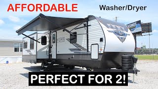 Cheaper than an Apartment An Affordable Travel Trailer for 2 2023 Palomino Puma 31RLQS [upl. by Ierbua403]