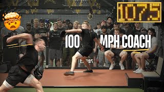 Pitching Coach Throws 100 MPH [upl. by Serge]