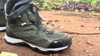 Quechua MH 100 Trekking Shoe Review [upl. by Vicky]