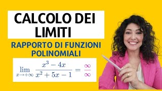 Calcolo dei limiti allinfinito del rapporto tra polinomi [upl. by Lleuqar]