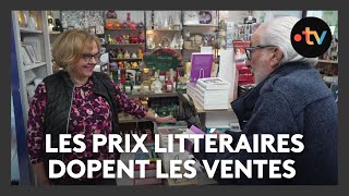 Moselle  les prix littéraires dopent les ventes des libraires messins [upl. by Aerdnad]