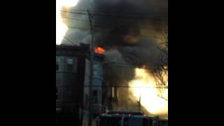 Philadelphia Fire Dept Building Fire with LODD 4613 [upl. by Uni]