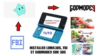 TUTO Installer Luma3DS sur 3DS version 11130 [upl. by Annid]