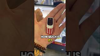 The worlds smallest phone 😱 gadgets nokia markethunter [upl. by Aurita679]