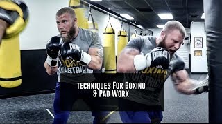 Techniques For Boxing amp Pad Work  Alactic Capacity Fight Conditioning Workout [upl. by Salhcin]