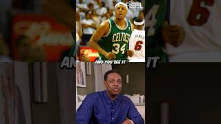 Paul Pierce wanted the switch onto LeBron ☘️😂 [upl. by Alitta]