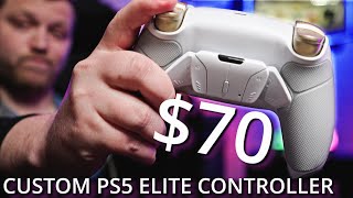 PS5 Elite Controller For Only 70 Dualsense Edge vs eXtremeRate Comparison [upl. by Yddet]