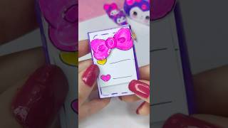 diy mini squishy whiteboard  how to make squishy with paper  fati craft world [upl. by Frydman465]